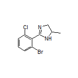 2-(2-Bromo-6-chlorophenyl)-5-methyl-4,5-dihydro-1H-imidazole