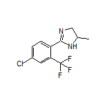 2-[4-Chloro-2-(trifluoromethyl)phenyl]-5-methyl-4,5-dihydro-1H-imidazole