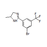 2-[3-Bromo-5-(trifluoromethyl)phenyl]-5-methyl-4,5-dihydro-1H-imidazole