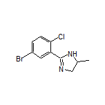 2-(5-Bromo-2-chlorophenyl)-5-methyl-4,5-dihydro-1H-imidazole