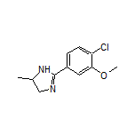 2-(4-Chloro-3-methoxyphenyl)-5-methyl-4,5-dihydro-1H-imidazole