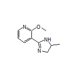 2-Methoxy-3-(5-methyl-4,5-dihydro-2-imidazolyl)pyridine