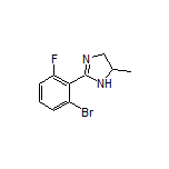 2-(2-Bromo-6-fluorophenyl)-5-methyl-4,5-dihydro-1H-imidazole