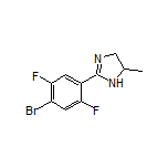 2-(4-Bromo-2,5-difluorophenyl)-5-methyl-4,5-dihydro-1H-imidazole