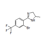 2-[2-Bromo-4-(trifluoromethyl)phenyl]-5-methyl-4,5-dihydro-1H-imidazole