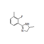 2-(2-Fluoro-3-methylphenyl)-5-methyl-4,5-dihydro-1H-imidazole