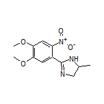 2-(4,5-Dimethoxy-2-nitrophenyl)-5-methyl-4,5-dihydro-1H-imidazole