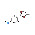 2-(2-Fluoro-4-methoxyphenyl)-5-methyl-4,5-dihydro-1H-imidazole