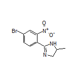 2-(4-Bromo-2-nitrophenyl)-5-methyl-4,5-dihydro-1H-imidazole