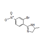 2-(2-Bromo-4-nitrophenyl)-5-methyl-4,5-dihydro-1H-imidazole