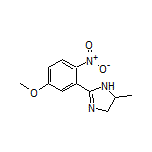 2-(5-Methoxy-2-nitrophenyl)-5-methyl-4,5-dihydro-1H-imidazole