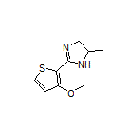 2-(3-Methoxy-2-thienyl)-5-methyl-4,5-dihydro-1H-imidazole