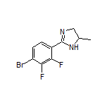 2-(4-Bromo-2,3-difluorophenyl)-5-methyl-4,5-dihydro-1H-imidazole