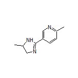 2-Methyl-5-(5-methyl-4,5-dihydro-2-imidazolyl)pyridine