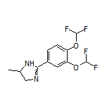 2-[3,4-Bis(difluoromethoxy)phenyl]-5-methyl-4,5-dihydro-1H-imidazole