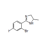 2-(2-Bromo-4-iodophenyl)-5-methyl-4,5-dihydro-1H-imidazole