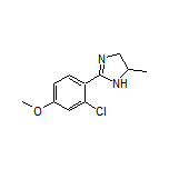 2-(2-Chloro-4-methoxyphenyl)-5-methyl-4,5-dihydro-1H-imidazole