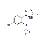 2-[4-Bromo-2-(trifluoromethoxy)phenyl]-5-methyl-4,5-dihydro-1H-imidazole