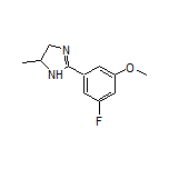 2-(3-Fluoro-5-methoxyphenyl)-5-methyl-4,5-dihydro-1H-imidazole