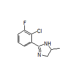 2-(2-Chloro-3-fluorophenyl)-5-methyl-4,5-dihydro-1H-imidazole