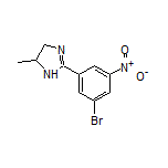 2-(3-Bromo-5-nitrophenyl)-5-methyl-4,5-dihydro-1H-imidazole