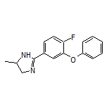 2-(4-Fluoro-3-phenoxyphenyl)-5-methyl-4,5-dihydro-1H-imidazole