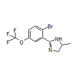 2-[2-Bromo-5-(trifluoromethoxy)phenyl]-5-methyl-4,5-dihydro-1H-imidazole