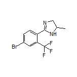 2-[4-Bromo-2-(trifluoromethyl)phenyl]-5-methyl-4,5-dihydro-1H-imidazole