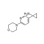 1-(6-Morpholino-3-pyridyl)cyclopropanamine