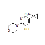 1-(6-Morpholino-3-pyridyl)cyclopropanamine Hydrochloride