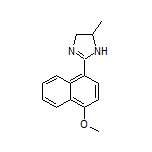 2-(4-Methoxy-1-naphthyl)-5-methyl-4,5-dihydroimidazole