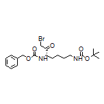 (S)-1-Bromo-3-(Cbz-amino)-7-(Boc-amino)-2-heptanone