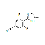 3,5-Difluoro-4-(5-methyl-4,5-dihydro-2-imidazolyl)benzonitrile