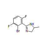 2-(2-Bromo-3,6-difluorophenyl)-5-methyl-4,5-dihydro-1H-imidazole