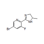 5-Bromo-3-fluoro-2-(5-methyl-4,5-dihydro-2-imidazolyl)pyridine