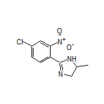 2-(4-Chloro-2-nitrophenyl)-5-methyl-4,5-dihydro-1H-imidazole