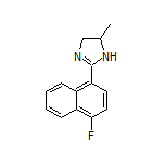 2-(4-Fluoro-1-naphthyl)-5-methyl-4,5-dihydroimidazole