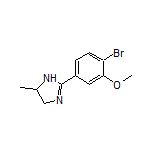 2-(4-Bromo-3-methoxyphenyl)-5-methyl-4,5-dihydro-1H-imidazole