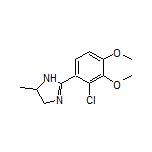 2-(2-Chloro-3,4-dimethoxyphenyl)-5-methyl-4,5-dihydro-1H-imidazole