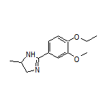 2-(4-Ethoxy-3-methoxyphenyl)-5-methyl-4,5-dihydro-1H-imidazole