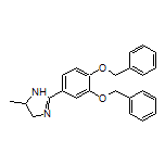 2-[3,4-Bis(benzyloxy)phenyl]-5-methyl-4,5-dihydro-1H-imidazole