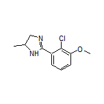 2-(2-Chloro-3-methoxyphenyl)-5-methyl-4,5-dihydro-1H-imidazole