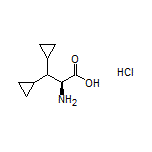 (S)-2-Amino-3,3-dicyclopropylpropanoic Acid Hydrochloride