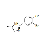 2-(3,4-Dibromophenyl)-5-methyl-4,5-dihydro-1H-imidazole