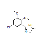 2-(5-Chloro-2,3-dimethoxyphenyl)-5-methyl-4,5-dihydro-1H-imidazole