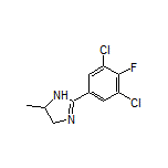 2-(3,5-Dichloro-4-fluorophenyl)-5-methyl-4,5-dihydro-1H-imidazole