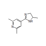 2,6-Dimethyl-4-(5-methyl-4,5-dihydro-2-imidazolyl)pyridine