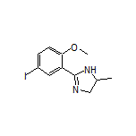 2-(5-Iodo-2-methoxyphenyl)-5-methyl-4,5-dihydro-1H-imidazole