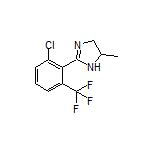 2-[2-Chloro-6-(trifluoromethyl)phenyl]-5-methyl-4,5-dihydro-1H-imidazole