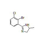 2-(2-Bromo-3-chlorophenyl)-5-methyl-4,5-dihydro-1H-imidazole